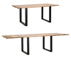 Tavolo da pranzo Edge struttura in legno allungabile da 180/280 x 90 x 77 cm