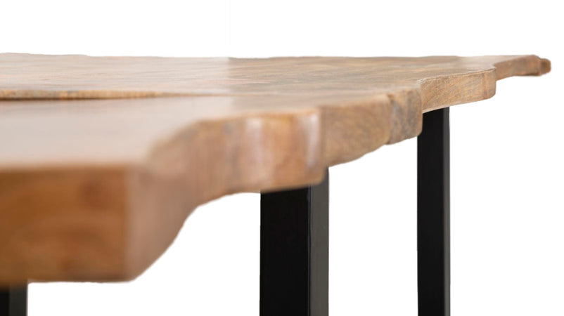 Tavolo da pranzo "Edge" struttura in legno allungabile da 180/280 x 90 x 77 cm