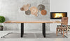 Tavolo da pranzo Edge struttura in legno allungabile da 180/280 x 90 x 77 cm