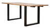 Tavolo da pranzo Edge struttura in legno allungabile da 180/280 x 90 x 77 cm