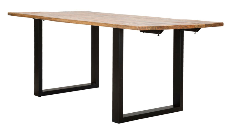 Tavolo da pranzo "Edge" struttura in legno allungabile da 180/280 x 90 x 77 cm