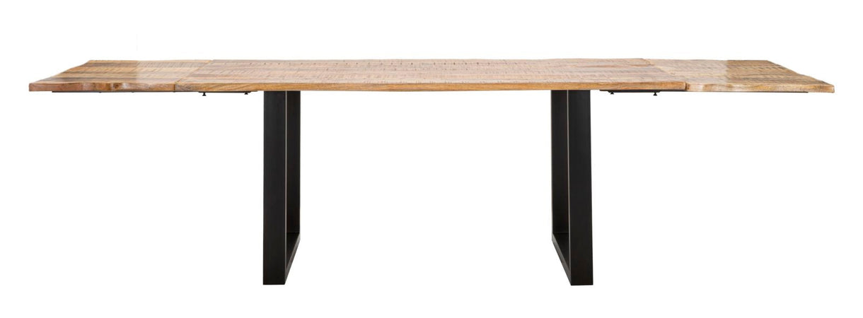 Tavolo da pranzo "Edge" struttura in legno allungabile da 180/280 x 90 x 77 cm