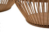 Cestoni Fuji in rattan con decorazioni in tessuto per interni set da 2