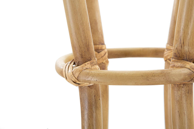 Appendiabiti "Panama" con portaombrelli in metallo e rattan per interni