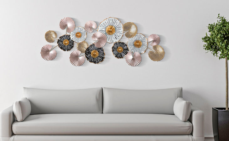 Pannello decorativo Pinky in ferro per decorazioni ambienti