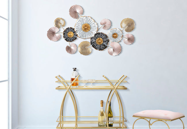 Pannello decorativo Pinky in ferro per decorazioni ambienti