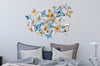 Pannello decorativo farfalle da muro in ferro per decorazioni ambienti