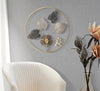 Pannello decorativo con anello in ferro per decorazioni ambienti