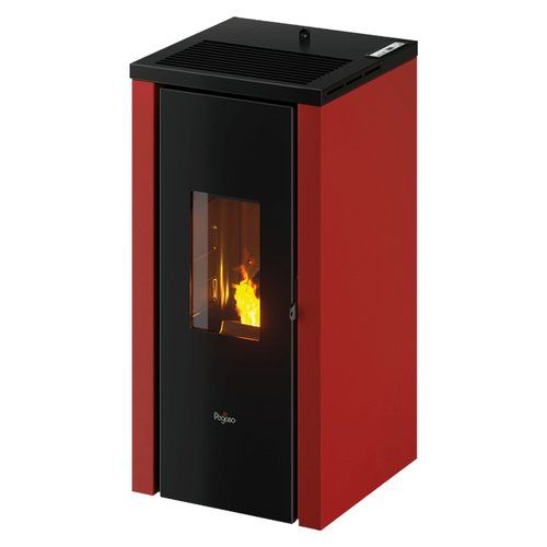 Stufa pellet pegaso 7022265 vera 7 up red