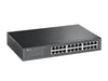 Switch TpLink SG1024D - Desktop 24-porte Gigabit - Innovativa tecnologia a basso consumo per un risparmio energetico sino al 25% - Supporta auto apprendimento MAC address, auto MDI/MDIX e Auto negozi