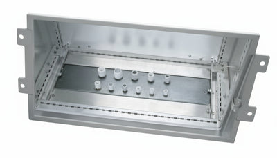 FLANGIA INGRESSO CAVI CON SPAZZOLE PER ARMADIO 19