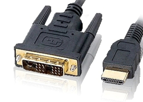 Cavo Hdmi a Dvi - Hdmi tipo A (maschio) a Dvi 18+1 (maschio) - 5 metri