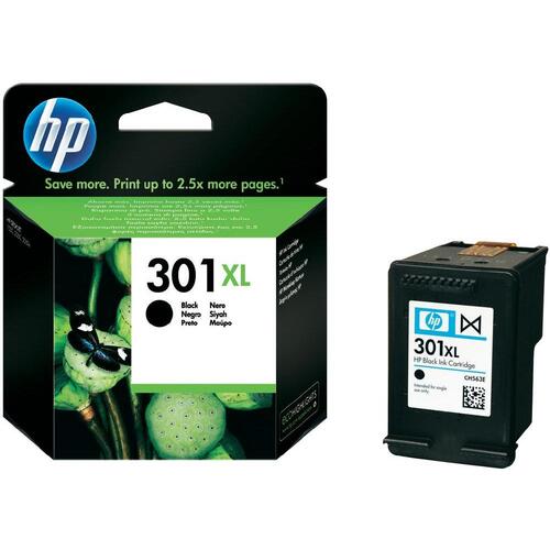 Cartuccia originale HP CH563EE N.301XL - Alta Capacità - per HP Deskjet - Nero