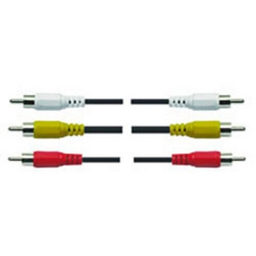 Cavo 3 spine RCA / 3 spine RCA Audio/Video, lunghezza 3 mt.
