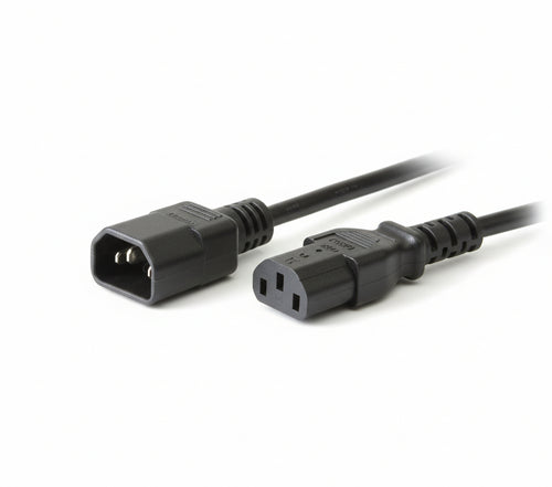 CAVO ALIMENTAZIONE TRIPOLARE IEC M/F 1,8MT (CV-PC-IECMF-M18)