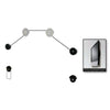 Staffa a parete WSD-908F per Led, Lcd, Plasma da 23 a 55