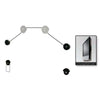 STAFFA SUPPORTO A PARETE FISSO DA 23 A 55 (WSD-908F)