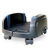 Carrello porta PC per case Tower - CPU Stand regolabile, in plastica, con rotelle