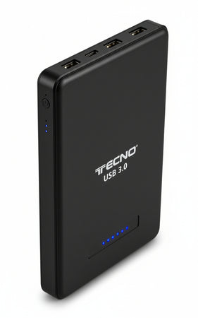 BOX ESTERNO PER HD 2,5" SATA USB 3.0 (TC-302U3) NERO