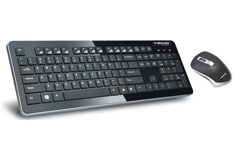 Kit tastiera + mouse Wireless TC-920W - Tastiera wireless - 2.4 GHz - mouse ricevitore wireless USB - Italiano