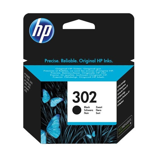 Cartuccia originale HP F6U66AE N.302 - per HP Deskjet - Nero
