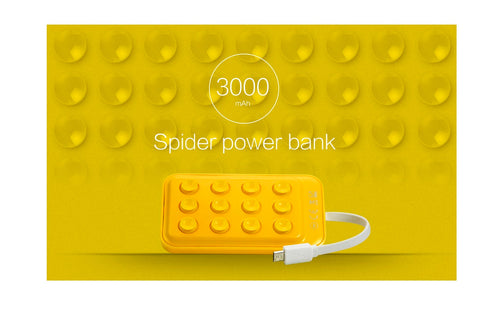 POWER BANK 3000 MAH (M-PBSP30YB) GIALLO