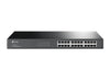 Switch di rete TpLink TL-SG1024 - 24 porte RJ45 Gigabit - Supporta auto apprendimento MAC address e auto MDI/MDIX - Telaio standard in acciaio da 19 pollici installabile in armadi rack - Unmanaged