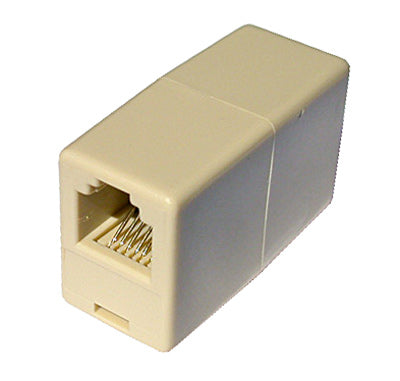 ACCOPPIATORE TEL. 2 CONN RJ11 -6P4C F/F (08306)