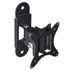 Supporto a parete Orientabile per Led, Lcd, Plasma da 13 a 43 - Fino a 25Kg - Vesa 100x100