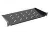 Mensola a Sbalzo - Profondità 250 mm. - 1 Unità attacco 2 punti - Per Armadi Rack 19 - Nero
