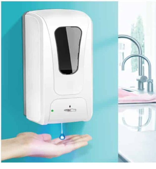 DISPENSER EROGATORE AUTOMATICO GEL CON STERILIZZATORE UV