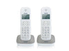 TELEFONO CORDLESS GALA TWIN BIANCO/GRIGIO