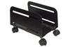 Carrellino Regolabile Link - Da Cm 11.9 A Cm 20.9 - Per Pc O Distruggidocumenti - Colore Nero In Metallo Con Ruote