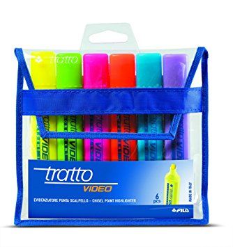 EVIDENZIATORE MULTICOLORE (6 PEZZI) (CAN-EVITRA-MULT6)
