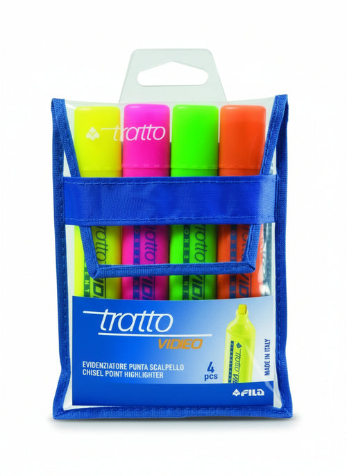 EVIDENZIATORE MULTICOLORE (4 PEZZI)