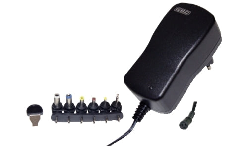 Alimentatore a tensione variabile per usi generali - Max 27 Watt - Uscita 3-12V - 6 attacchi