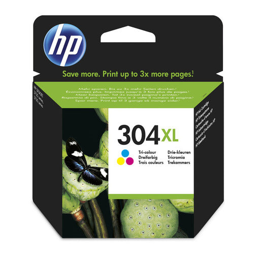 Cartuccia originale HP 304XL - per stampanti Hp Envy - Alta capacità - Colore