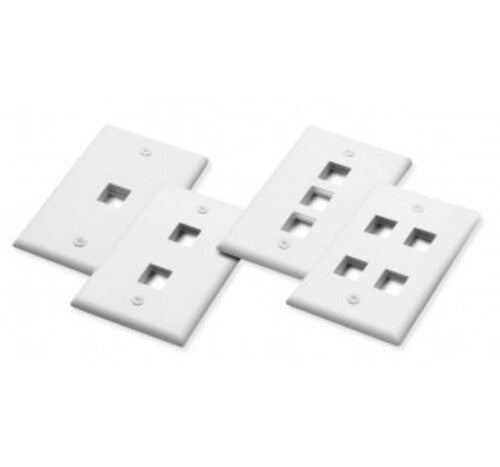 Placche a Muro MOD.503 con 1 Frutto Keystone - Bianco