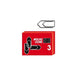 Scatola 100 fermagli N. 3 - MM.29 - Zincati - Conf. 100 pezzi