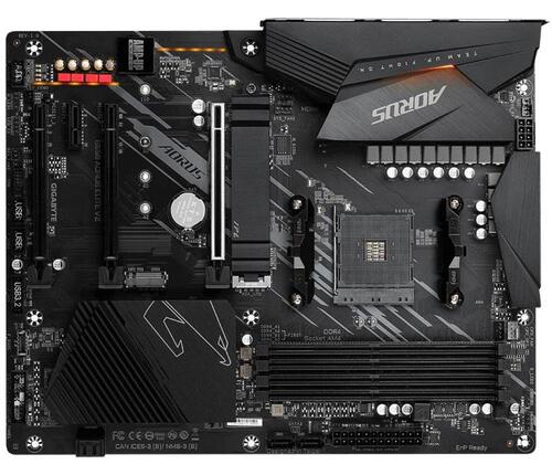 Scheda Madre Gigabyte B550 AORUS ELITE V2 - Socket AM4 - Supporta i processori AMD Ryzen di 3a generazione e i futuri processori AMD Ryzen con aggiornamento BIOS - 4x DDR4, fino a 4866+(OC) MH - RA
