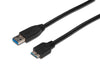 CAVO USB 3.0 A - MICRO USB B 0.25MT (AK-300117-003-S)