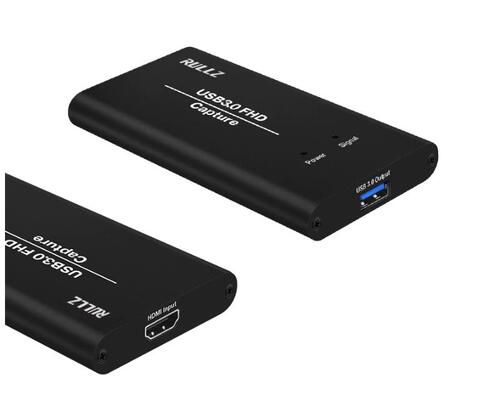 Docooler 4K a USB 3.0 Video Capture - Dongle USB 3.0 1080P 60fps - Registratore di Video Full HD per Giochi Streaming in Vivo