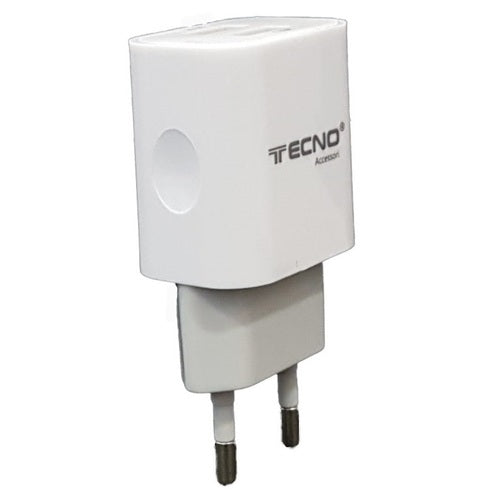 Caricatore Adattatore Tecno universale Usb - 2.1 Ampere - per una ricarica piu veloce
