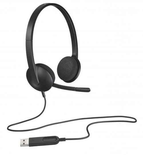 CUFFIA CON MICROFONO H340 (981-000475) USB