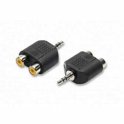 Adattatore Spina audio Jack 3.5mm + 2 spine Rca