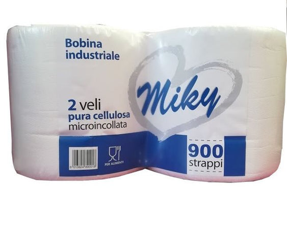 Rotolone da cucina 2 veli - 900 strappi - pura cellulosa microincollata