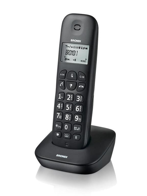 TELEFONO CORDLESS GALA NERO (TCRTEBND0003)