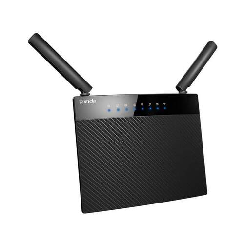 Router Gigabit Wireless Dual Band AC1200 Tenda AC9 - Dual band simultaneo 300Mbps a 2.4GHz e 867Mbps a 5GHz - Supporto IEEE 802.11ac - 1 Porta Usb 2.0 - 2 Antenne
