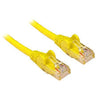 Cavo di rete dritto patch cord UTP - CAT. 6 CCA, Plug RJ45 - 3mt. - Giallo