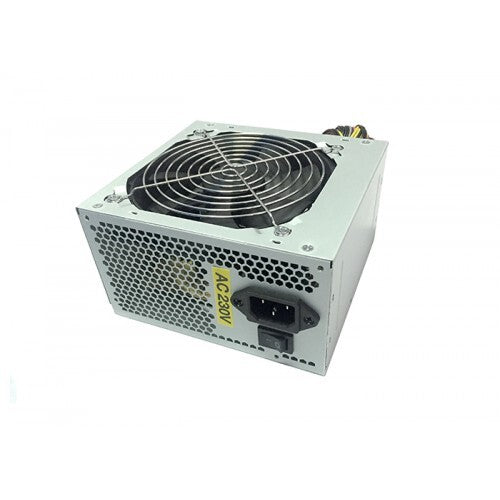 Alimentatore KTX 550W Big Fan - 1 connettore alimentazione standard 12V MB 20/24 (20+4 pin) - 3 connettori 12V SATA - 1 connettori molex 12V 4 pin - 1 connettore motherboard 8 pin 12vFan8 cm. - Conne